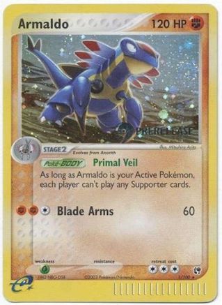 Miscellaneous Cards & Products 001/100 Armaldo - Holofoil - Promo
