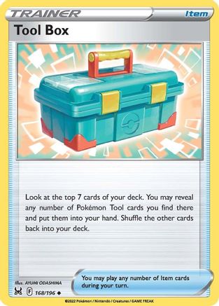 SWSH11 Lost Origin 168/196 Tool Box - Reverse Holofoil - Uncommon