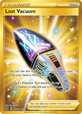 SWSH11 Lost Origin 217/196 Lost Vacuum (Secret) - Holofoil - Secret Rare