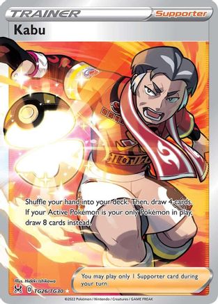 SWSH11 Lost Origin Trainer Gallery TG26/TG30 Kabu - Holofoil - Ultra Rare
