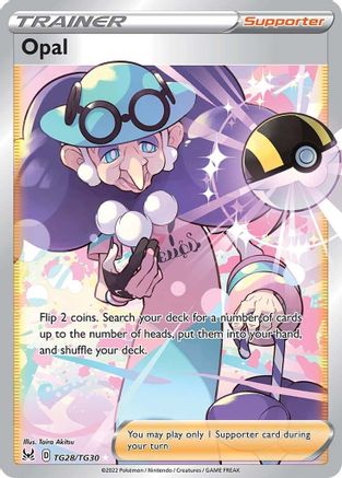 SWSH11 Lost Origin Trainer Gallery TG28/TG30 Opal - Holofoil - Ultra Rare