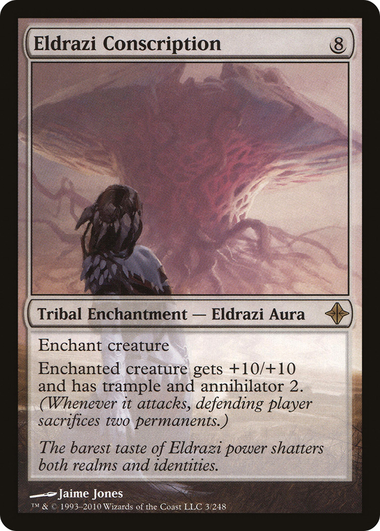 Rise of the Eldrazi - (ROE-003) - Eldrazi Conscription Foil