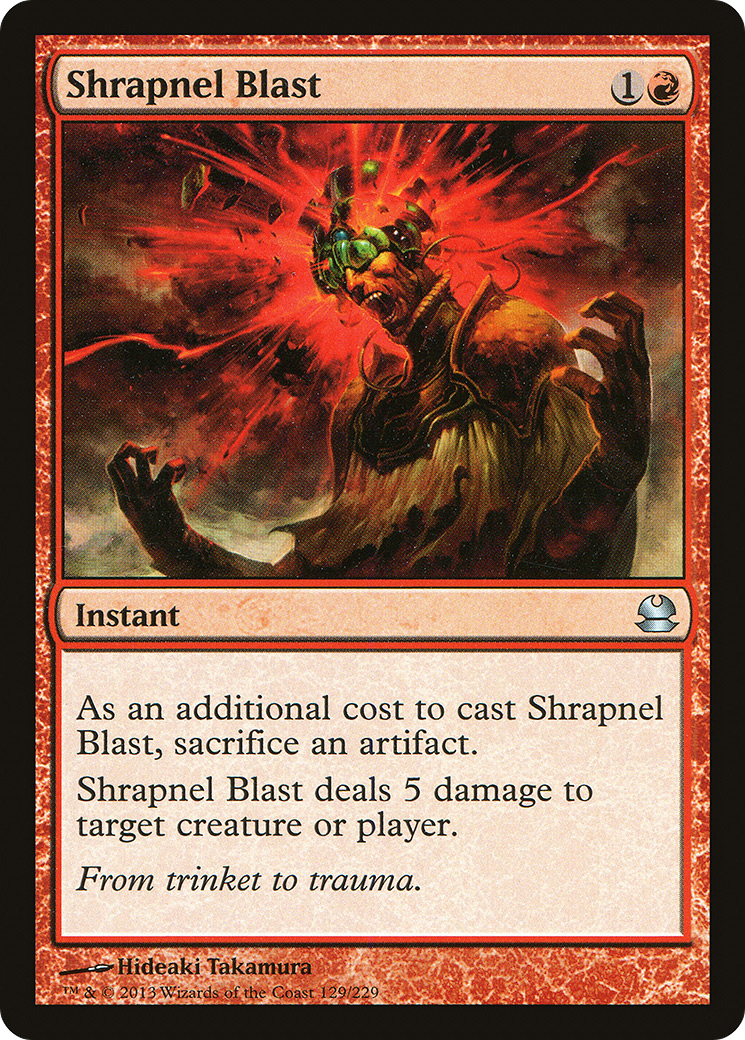 Modern Masters - (MMA-129) - Shrapnel Blast Foil