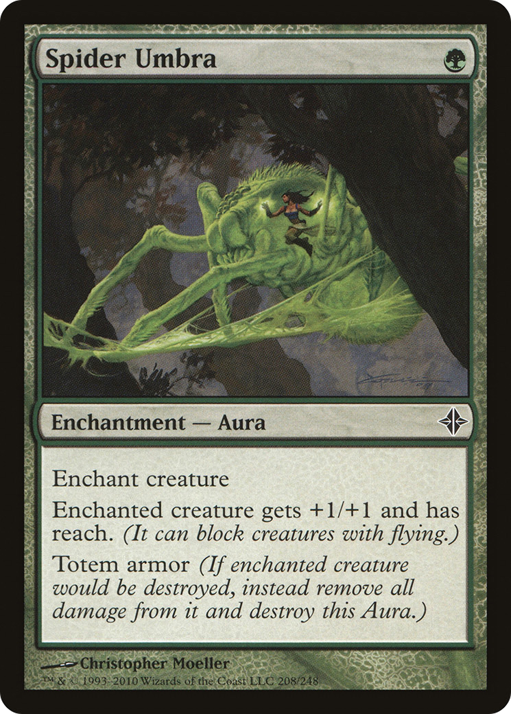 Rise of the Eldrazi - (ROE-208) - Spider Umbra Foil