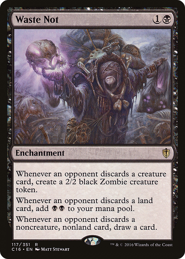 Commander 2016 - (C16-117) - Waste Not