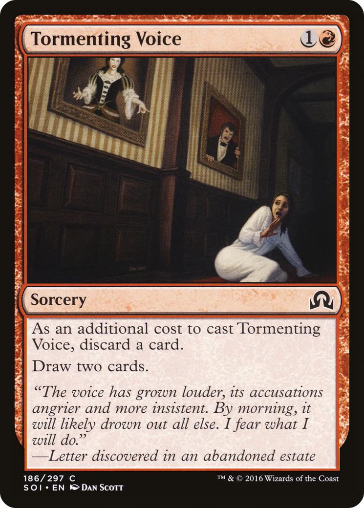 Shadows over Innistrad - (SOI-186) - Tormenting Voice