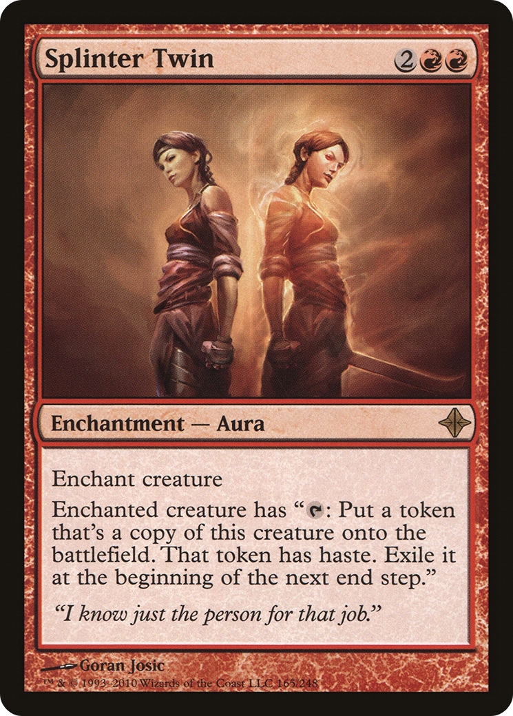 Rise of the Eldrazi - (ROE-165) - Splinter Twin
