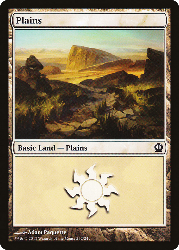 Theros - (THS-232) - Plains (232)