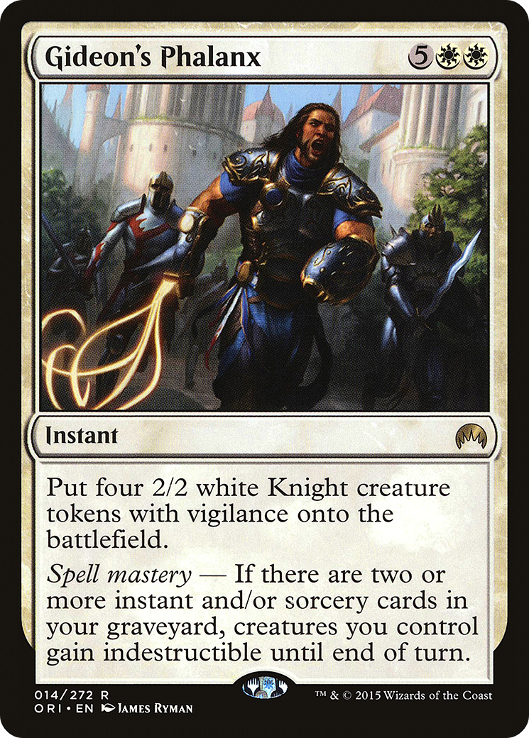 Magic Origins - (ORI-014) - Gideon's Phalanx Foil