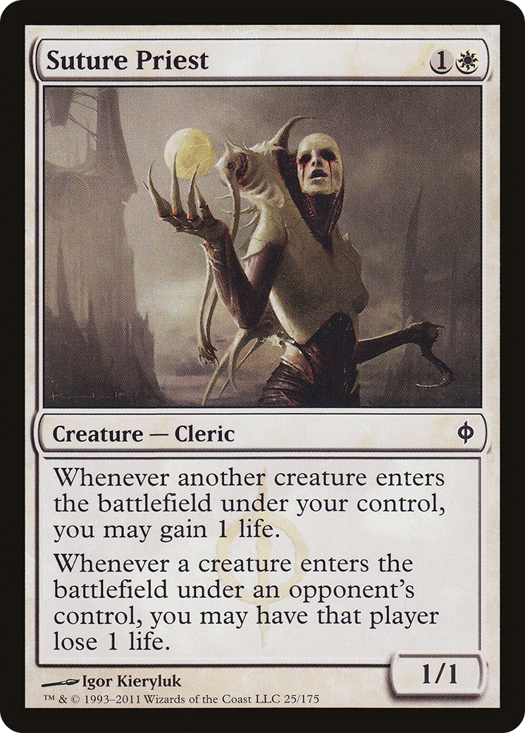 New Phyrexia - (NPH-025) - Suture Priest Foil