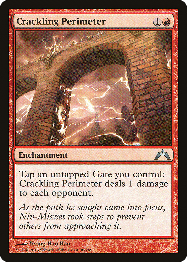 Gatecrash - (GTC-088) - Crackling Perimeter Foil