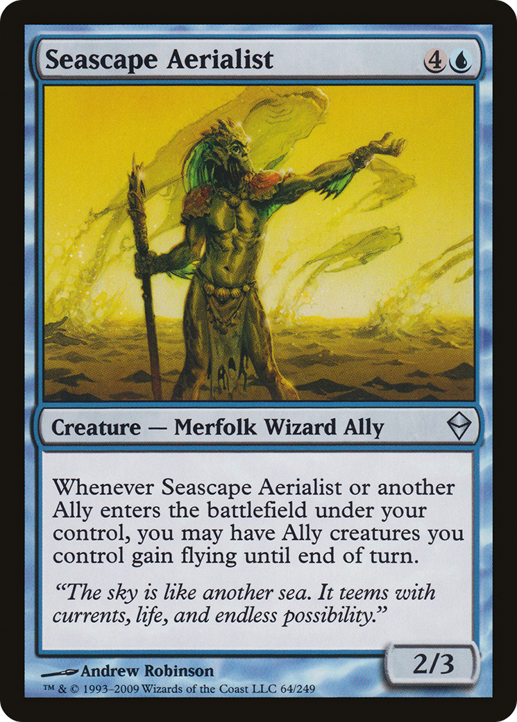 Zendikar - (ZEN-064) - Seascape Aerialist