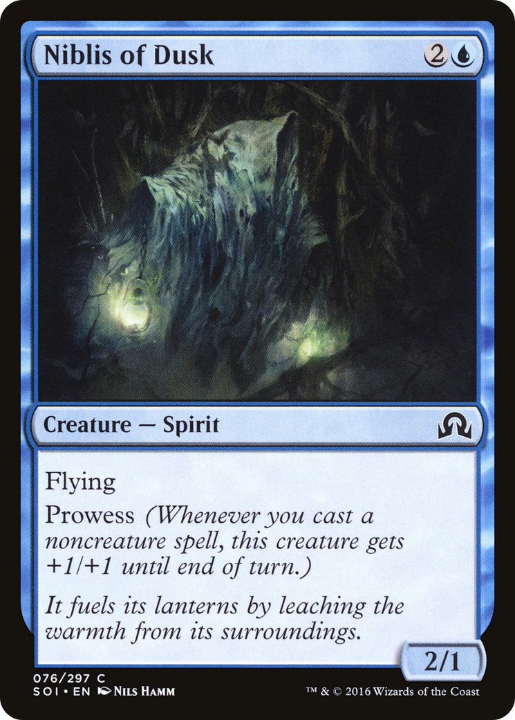 Shadows over Innistrad - (SOI-076) - Niblis of Dusk