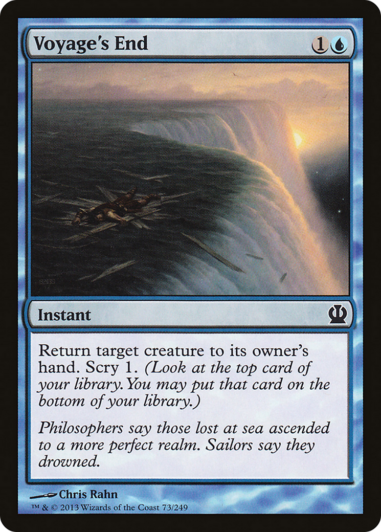 Theros - (THS-073) - Voyage's End Foil
