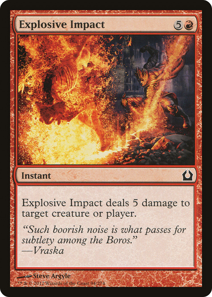 Return to Ravnica - (RTR-094) - Explosive Impact