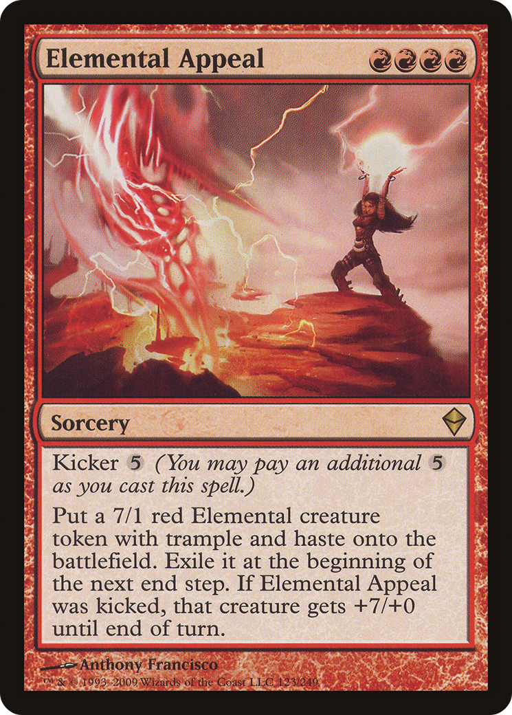 Zendikar - (ZEN-123) - Elemental Appeal