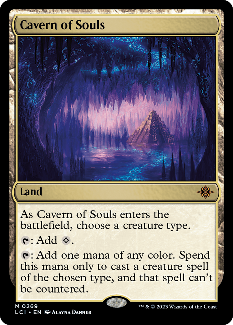The Lost Caverns of Ixalan - (LCI-269) - Cavern of Souls (0269) Foil