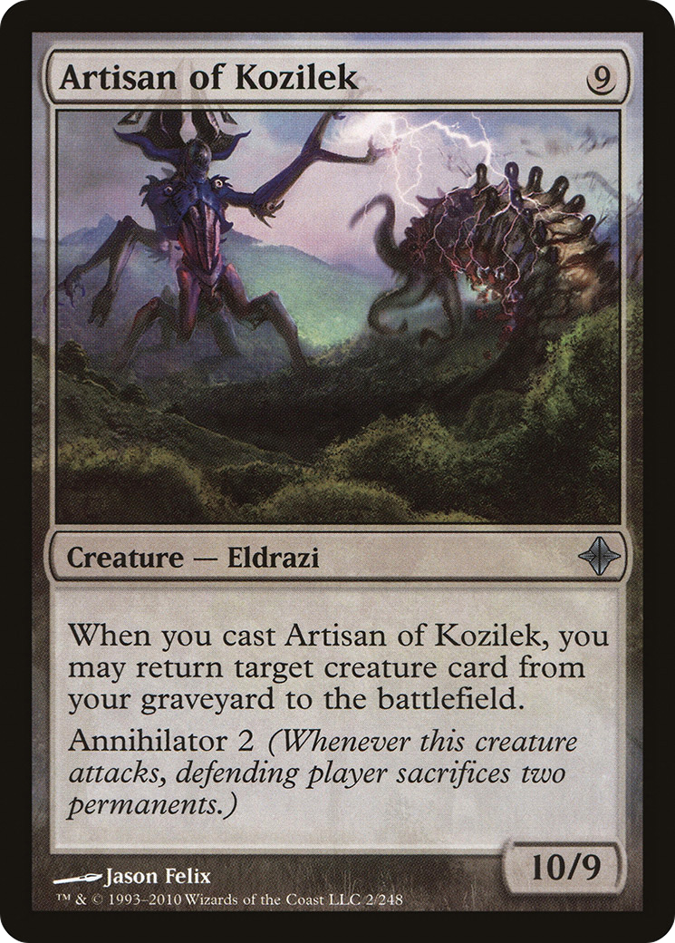 Rise of the Eldrazi - (ROE-002) - Artisan of Kozilek