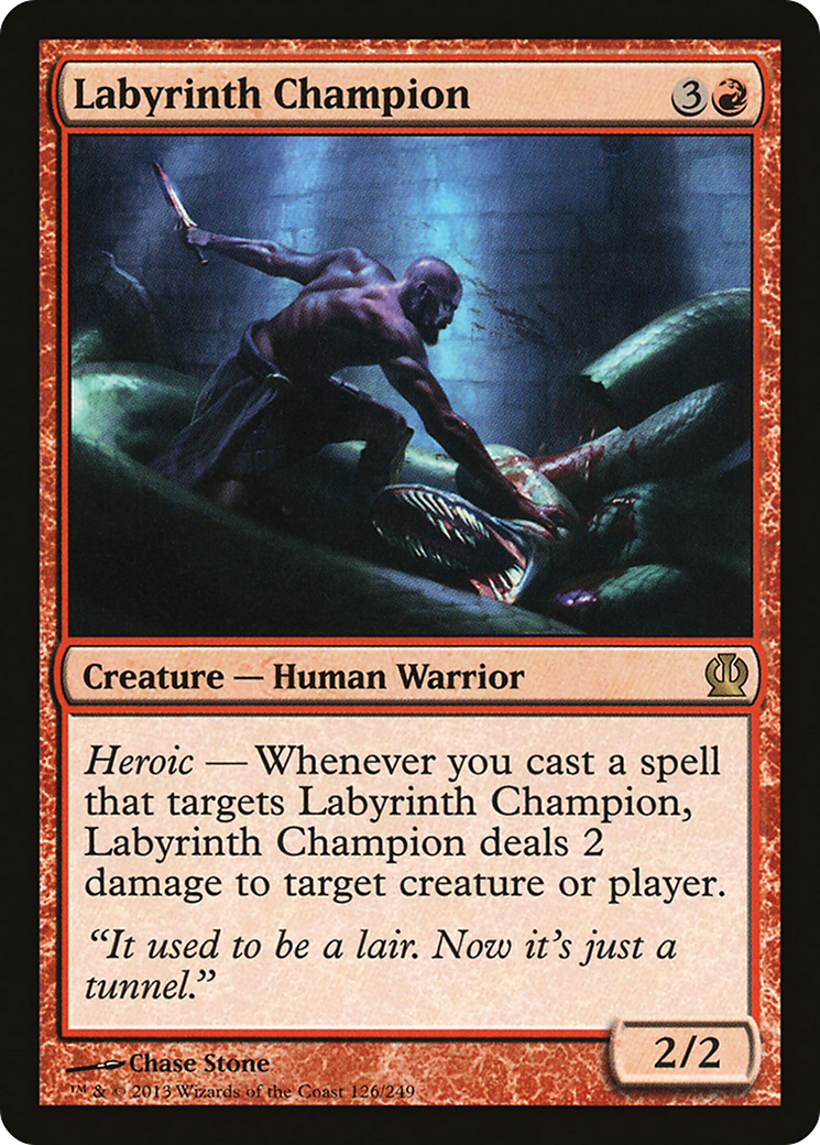 Theros - (THS-126) - Labyrinth Champion Foil
