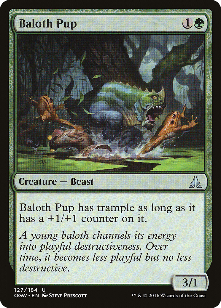 Oath of the Gatewatch - (OGW-127) - Baloth Pup Foil