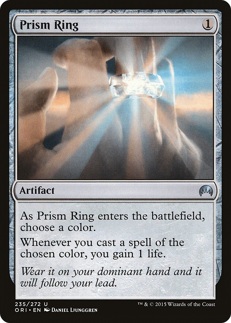 Magic Origins - (ORI-235) - Prism Ring Foil