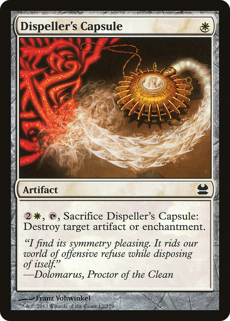 Modern Masters - (MMA-012) - Dispeller's Capsule