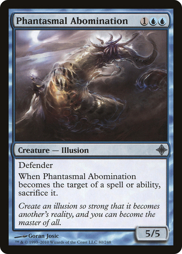 Rise of the Eldrazi - (ROE-080) - Phantasmal Abomination