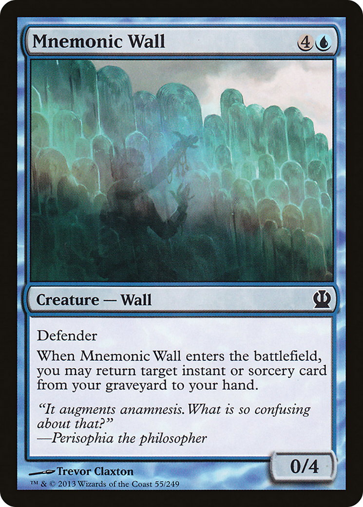Theros - (THS-055) - Mnemonic Wall Foil