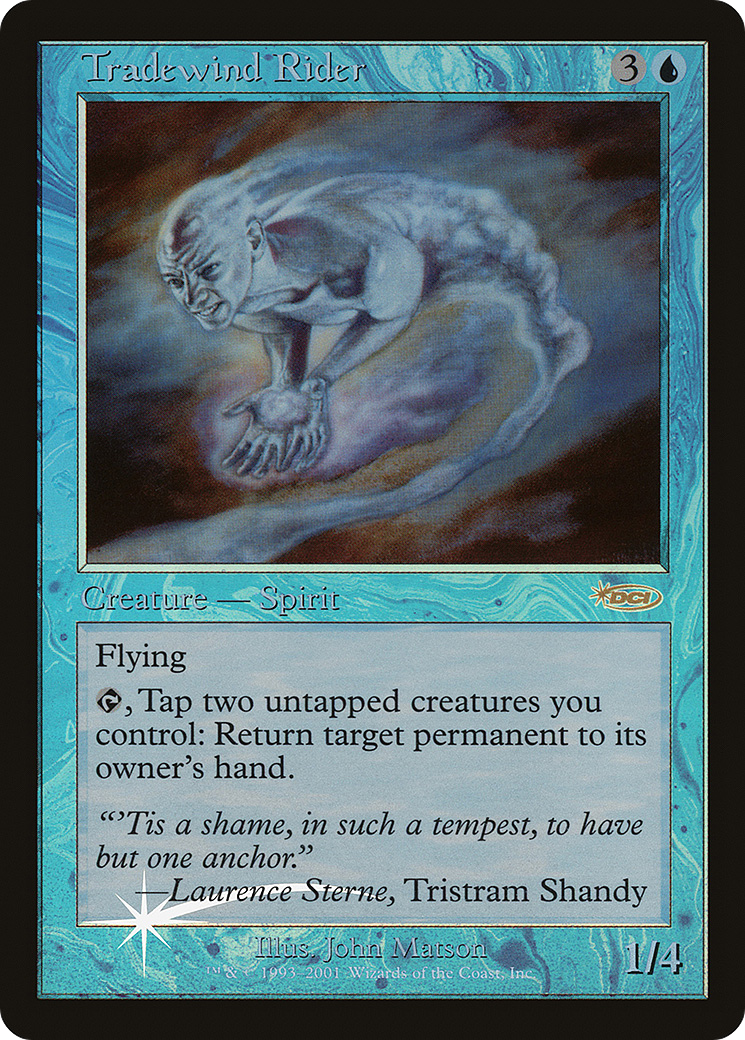 Judge Gift Cards 2002 - (JDG-002) - Tradewind Rider Foil