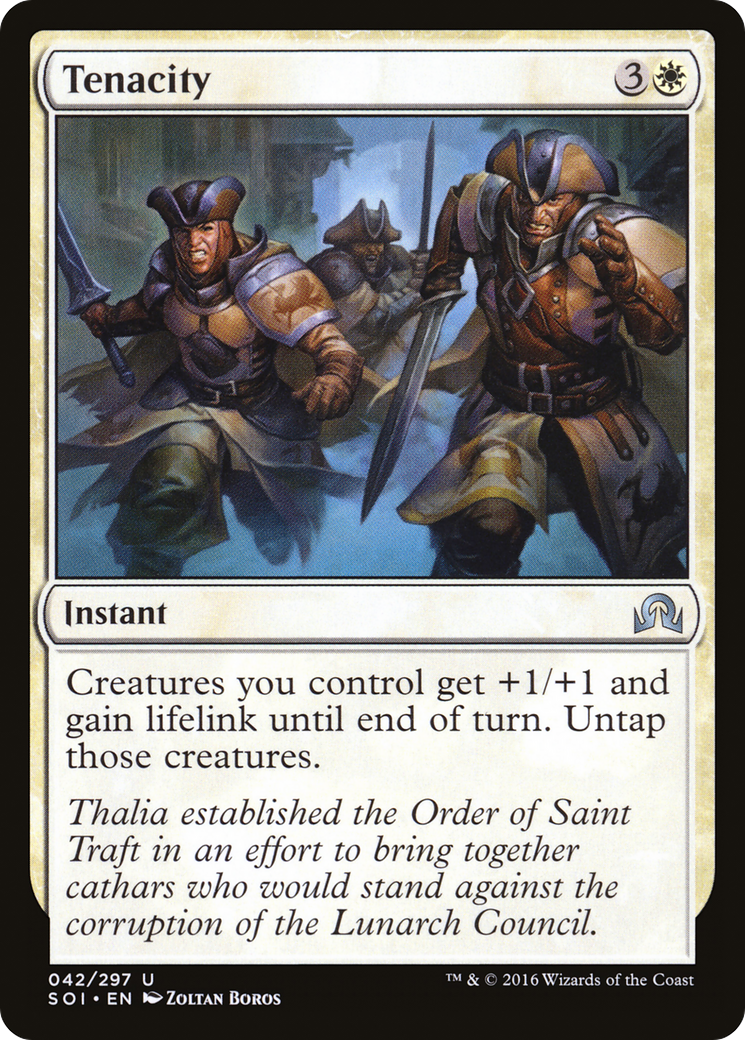 Shadows over Innistrad - (SOI-042) - Tenacity Foil