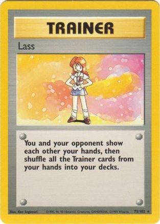 Base Set 075/102 Lass - Rare