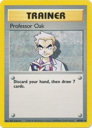 Base Set 088/102 Professor Oak - Uncommon