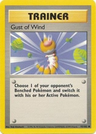 Base Set 093/102 Gust of Wind - Common
