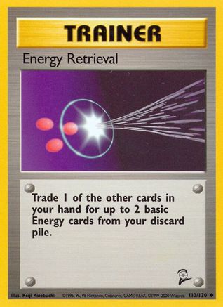 Base Set 2 110/130 Energy Retrieval - Uncommon