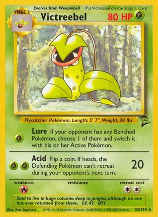 Base Set 2 032/130 Victreebel - Rare