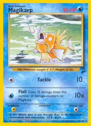 Base Set 2 050/130 Magikarp - Uncommon
