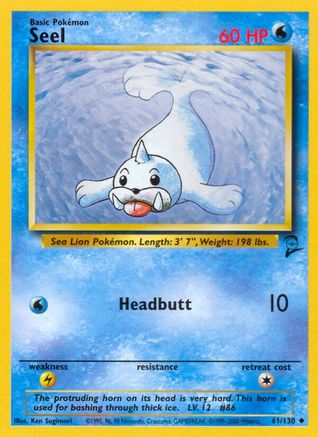 Base Set 2 061/130 Seel - Uncommon
