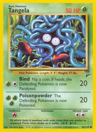 Base Set 2 096/130 Tangela - Common