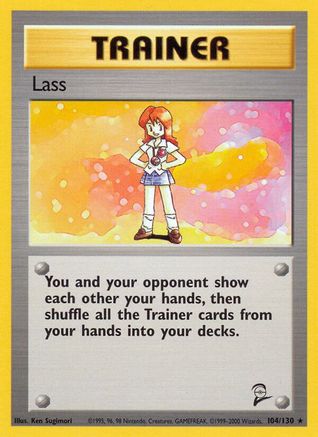 Base Set 2 104/130 Lass - Rare