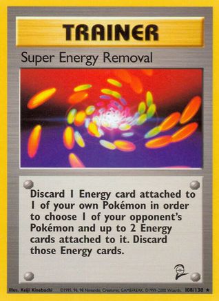 Base Set 2 108/130 Super Energy Removal - Rare
