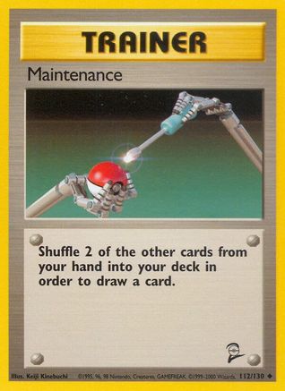 Base Set 2 112/130 Maintenance - Uncommon