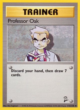 Base Set 2 116/130 Professor Oak - Uncommon