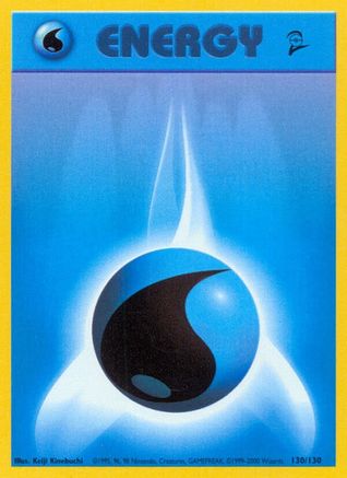 Base Set 2 130/130 Water Energy - Common