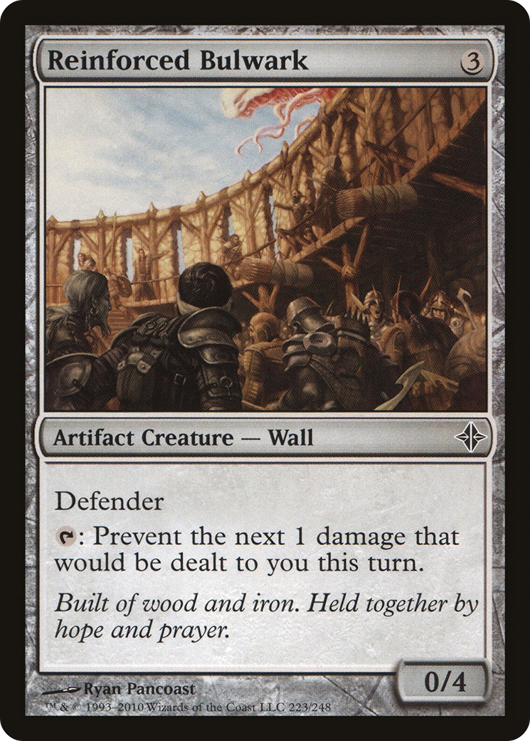 Rise of the Eldrazi - (ROE-223) - Reinforced Bulwark Foil