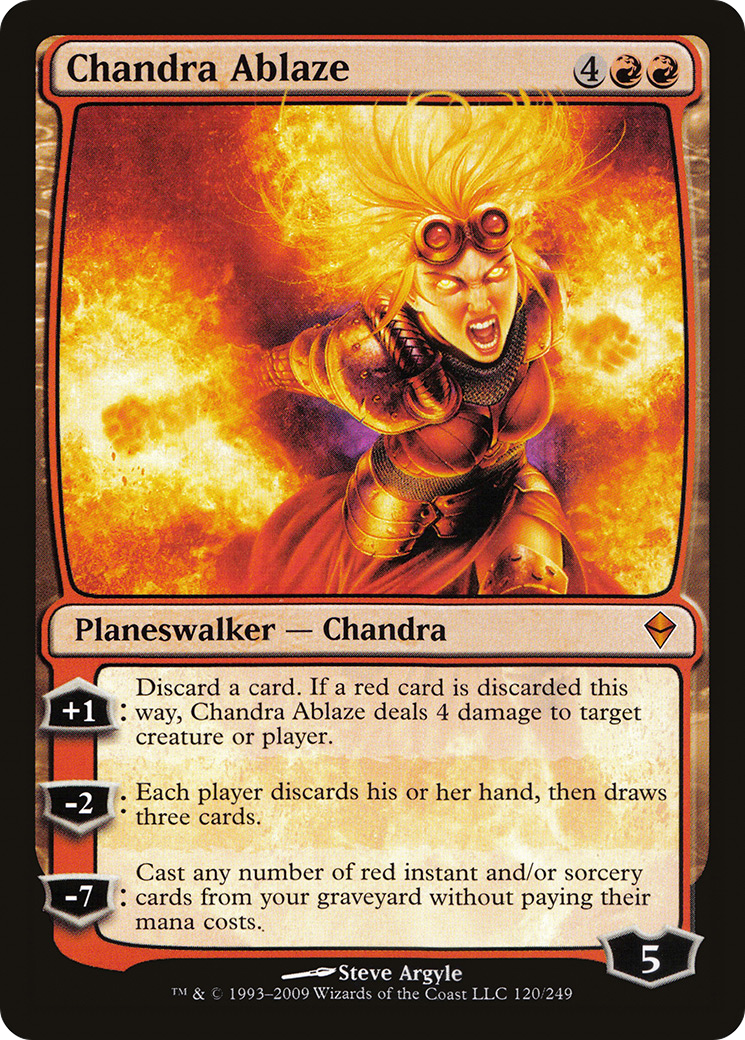 Zendikar - (ZEN-120) - Chandra Ablaze