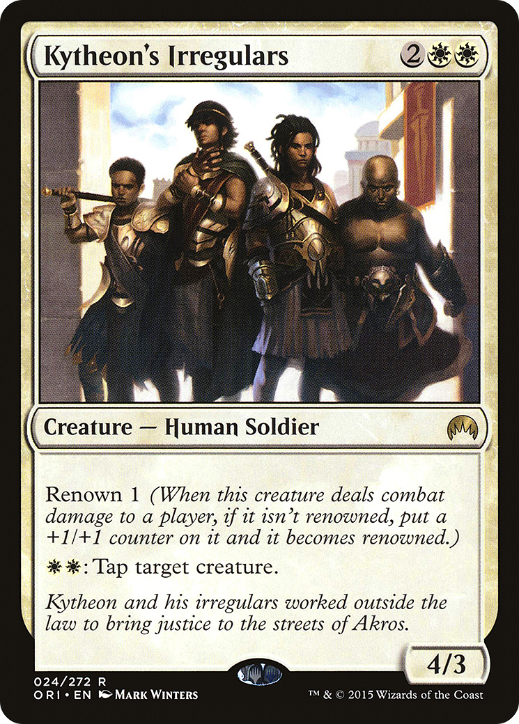 Magic Origins - (ORI-024) - Kytheon's Irregulars