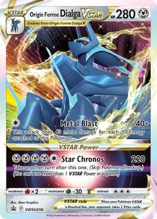 SWSH Sword & Shield Promo Cards SWSH256 Origin Forme Dialga VSTAR - Holofoil - Promo