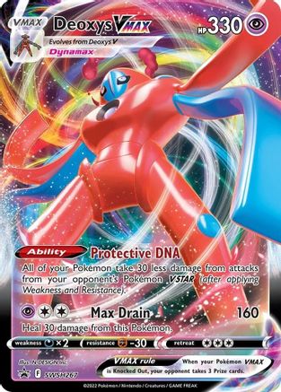 SWSH Sword & Shield Promo Cards SWSH267 Deoxys VMAX - Holofoil - Promo