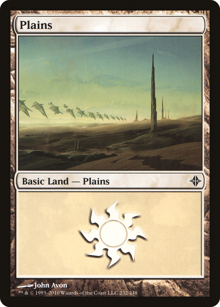 Rise of the Eldrazi - (ROE-232) - Plains (232) Foil