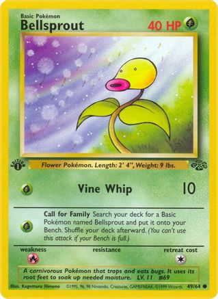 Jungle 049/64 Bellsprout - 1st Edition - Common
